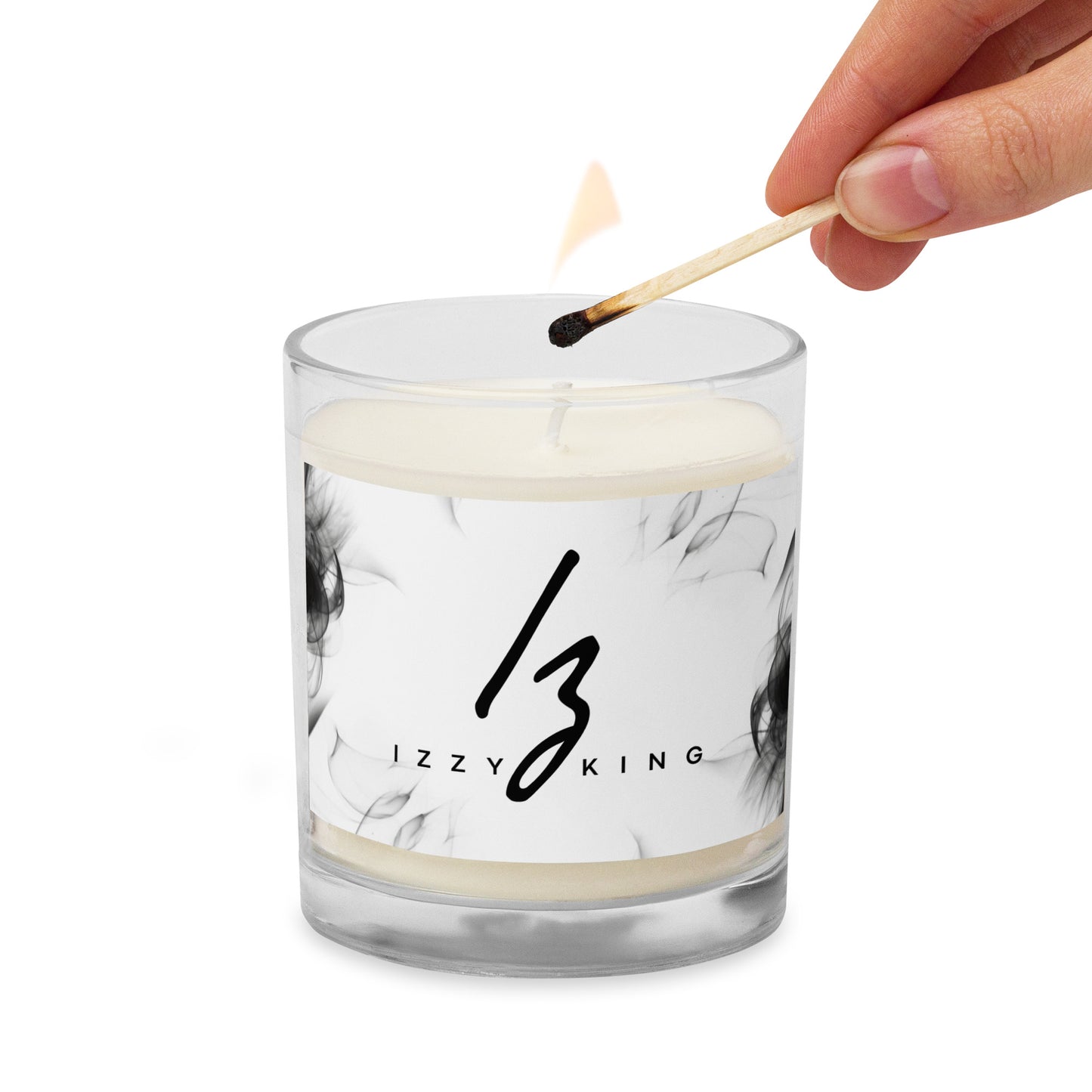 Izz Glass jar soy wax candle