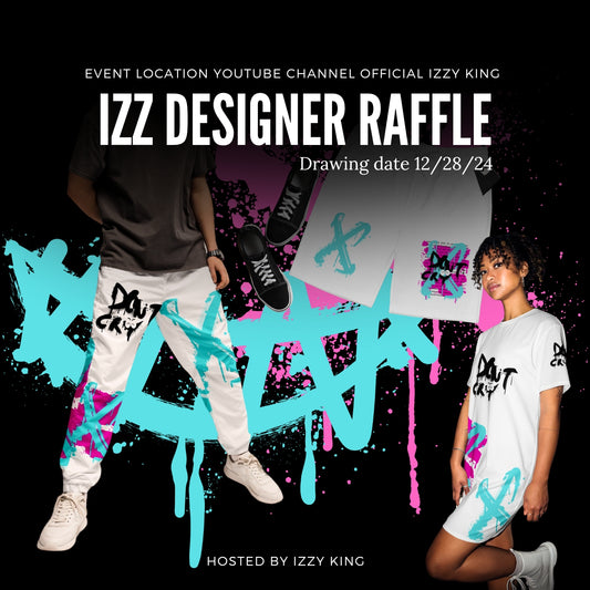 Izz Designer Don't Cry Raffle Ticket #6